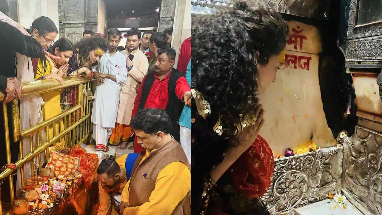 बाॅलिवूड अभिनेत्री कंगना राणावत ही कायमच चर्चेत असते. वाढदिवसामुळे आज कंगना राणावत ही चर्चेत आलीये. नुकताच कंगना राणावत हिने खास फोटो शेअर केले.