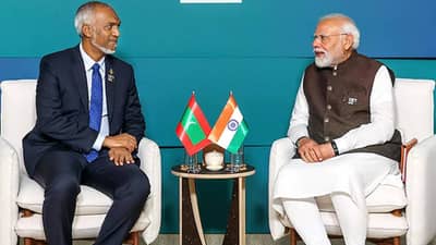 India-Maldives Row : चीनच्या इशाऱ्यावर नाचणाऱ्या मुइज्जू यांचं आता डोकं ठिकाणावर आलं, भारतासमोर पसरले हात
