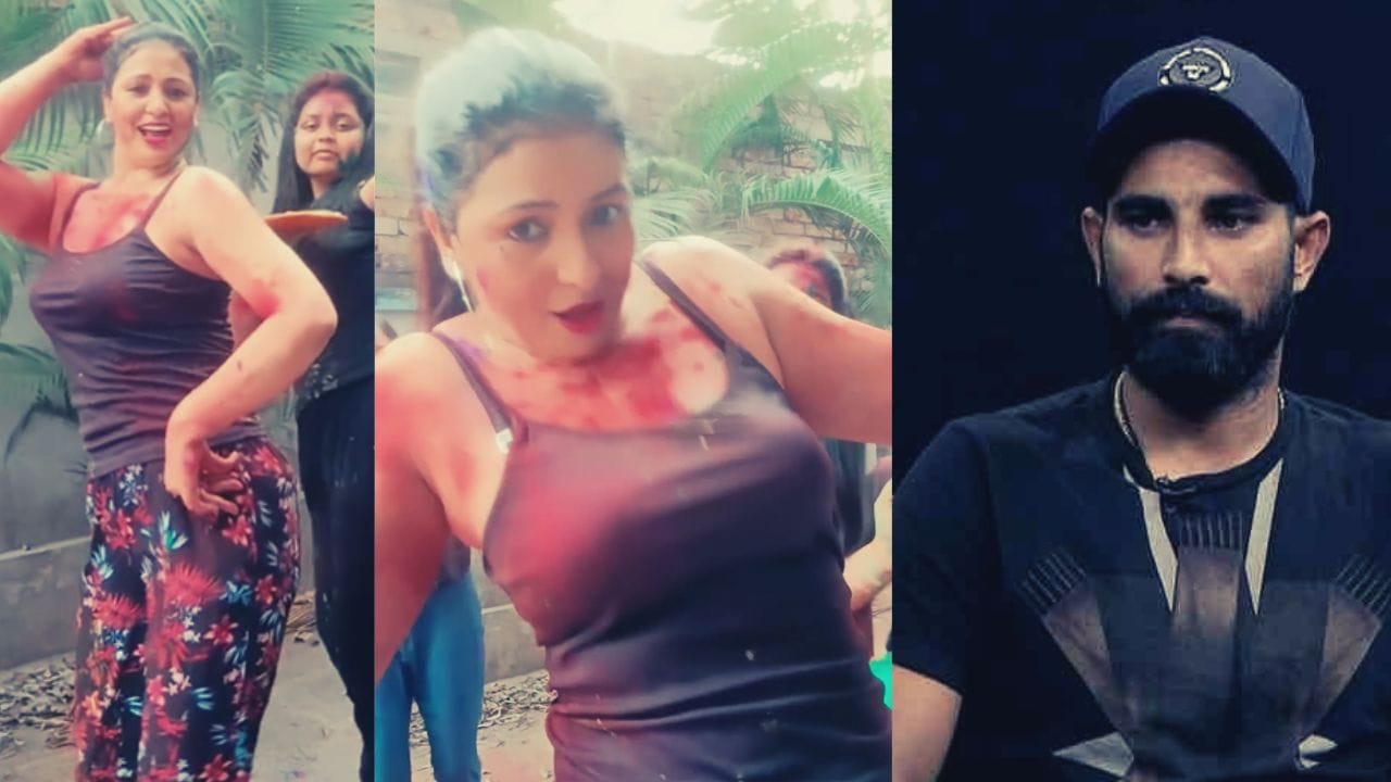 मे गिर जाऊंगीsss : होळी दिवशी मोहम्मद शमी याची पत्नी बेभान होऊन नाचली, व्हिडीओ तुफान व्हायरल