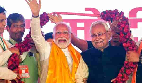 Loksabha election : बिहारमध्ये एनडीएचे जागावाटप ठरले, पाहा कोणाला किती जागा