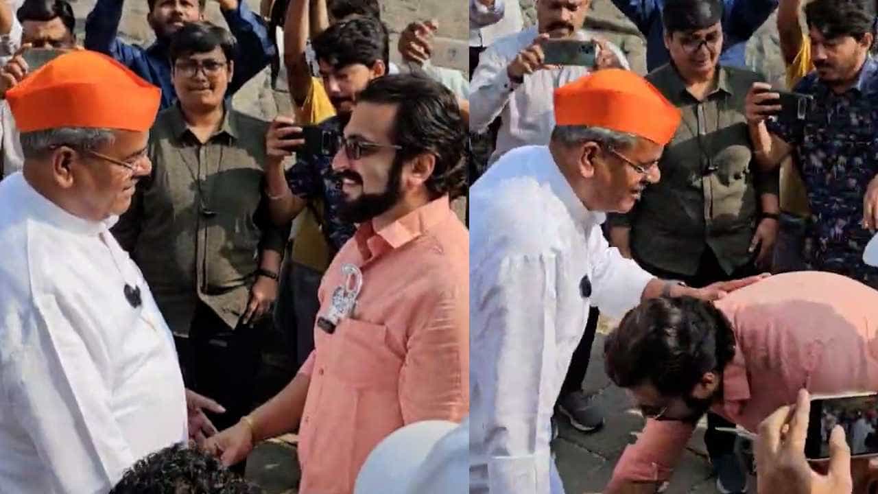 महाराष्ट्रासह अवघ्या देशाचं प्रेरणास्थान असणाऱ्या छत्रपती शिवाजी महाराज यांची आज तिथीनुसार जयंती आहे. त्यांना अभिवादन करण्यासाठी खासदार अमोल कोल्हे किल्ले शिवनेरीवर गेले होते. किल्ले शिवनेरीवर आलं की संघर्षाची आणि स्वाभिमानाची प्रेरणा मिळते, असं कोल्हे म्हणाले.