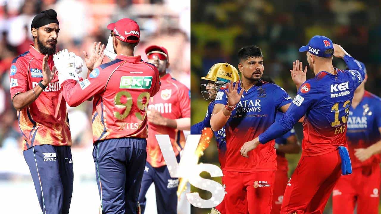 आयपीएलच्या 17 व्या पर्वात रॉयल चॅलेंजर्स बंगळुरु आणि पंजाब किंग्स यांच्यात सामना होत आहे. पंजाब विजयाची कायम ठेवण्यासाठी, तर बंगळुरु विजयाच्या ट्रॅकवर येण्यासाठी प्रयत्न करेल.