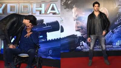 सिद्धार्थचा चित्रपट पाहण्यासाठी व्हीलचेअरवर आले वडील; व्हिडीओ पाहून चाहते म्हणाले आदर्श मुलगा