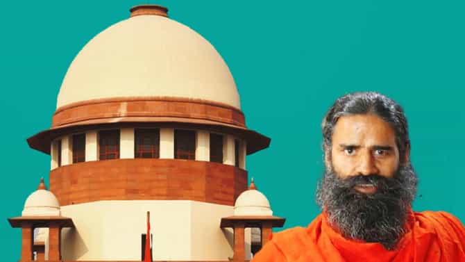 पतंजलीच्या शेअरमध्ये 3 टक्क्यांची घसरण! सर्वोच्च न्यायालयाच्या नोटीसचा परिणाम