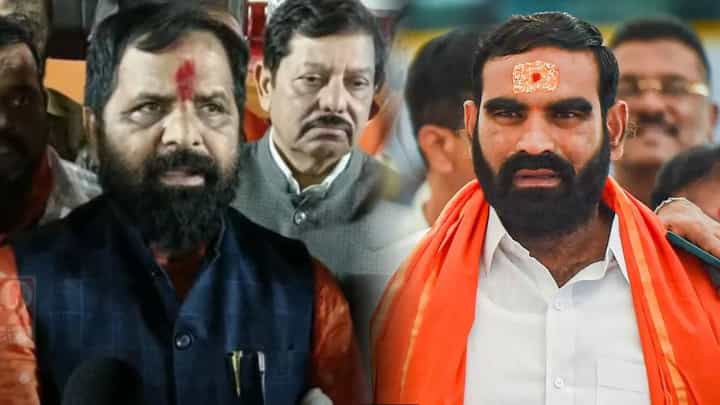 भरत गोगावले यांनी टोचले संतोष बांगर यांचे कान, बघा नेमकं काय म्हणाले.... भरत गोगावले यांनी टोचले संतोष बांगर यांचे कान, बघा नेमकं काय म्हणाले....