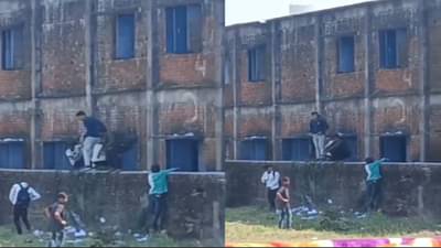 अररर बाबा…हे काय! परिक्षा केंद्रावर कॉपी पुरवणाऱ्यांचा सुळसुळाट, विद्यार्थी पास तर प्रशासन सपशेल नापास