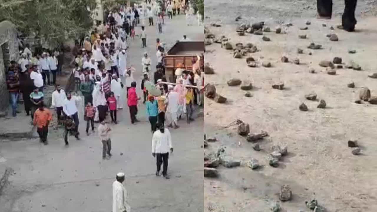 अशी होळी कुठेच नसणार...एकमेकांवर दगडांचा मारा, जखमी झाल्यावर डॉक्टरांकडे जात नाही, Video
