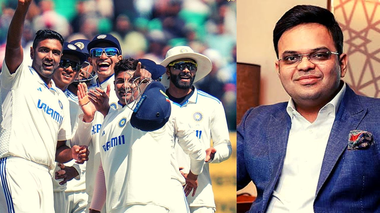 BCCI ने पेटारा उघडला, कसोटी खेळणाऱ्या खेळांडूवर पैशांचा पाऊस, जय शाह यांची मोठी घोषणा BCCI ने पेटारा उघडला, कसोटी खेळणाऱ्या खेळांडूवर पैशांचा पाऊस, जय शाह यांची मोठी घोषणा