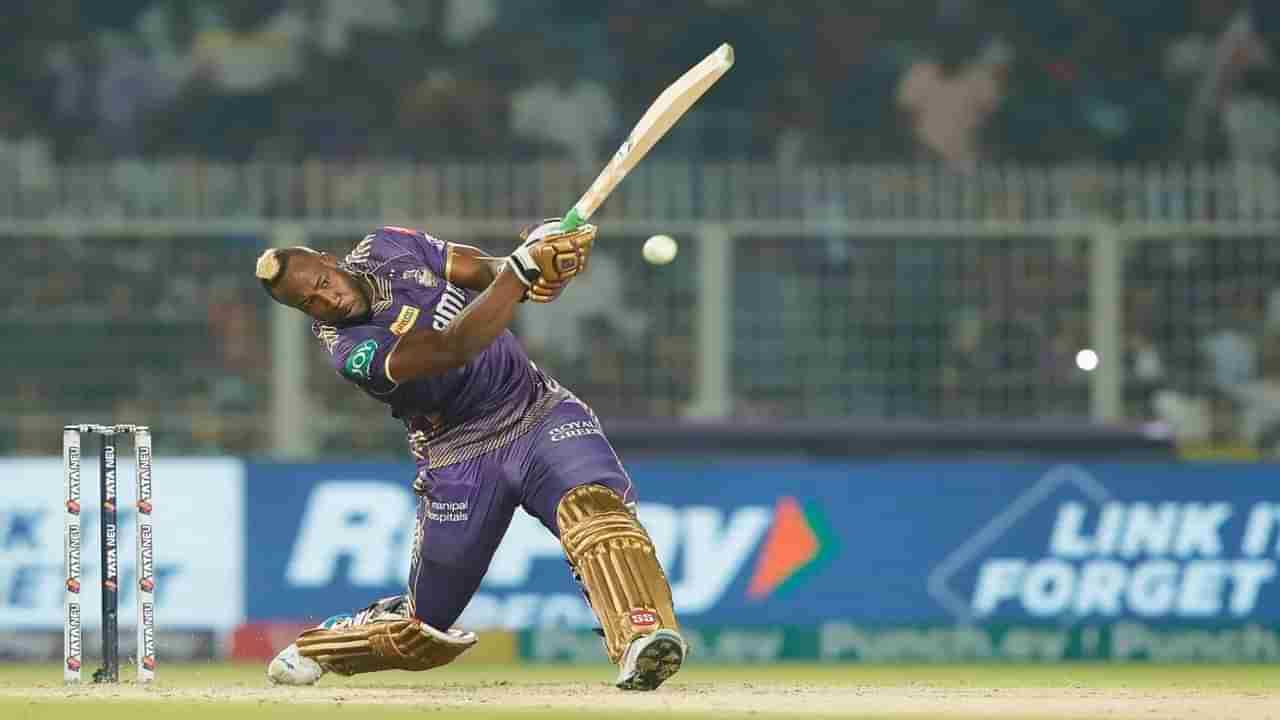 KKR vs SRH : 7 सिक्स आणि 3 फोर, आंद्रे रसेल याची झंझावाती खेळी, रिंकूनेही झोडलं