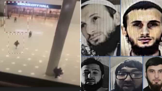 Russia Moscow Gunfire : गन फायरिंग आणि एकच गदारोळ.. शेकडो जखमी, मॉस्कोतील अतिरेक्यांचे फोटो जारी, जग हादरले