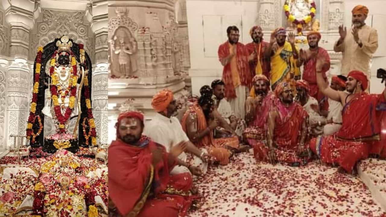 राम मंदिराच्या प्राण प्रतिष्ठा समारंभानंतर अयोध्येत पहिल्यांदा होळी सण साजरा झाला. अयोध्यावासींनी या सणाचा असा आनंद अनेक वर्षांनी घेतला. भगवान रामलल्ला यांच्या मंदिरात 495 वर्षानंतर भव्य होळी साजरी करण्यात आली.