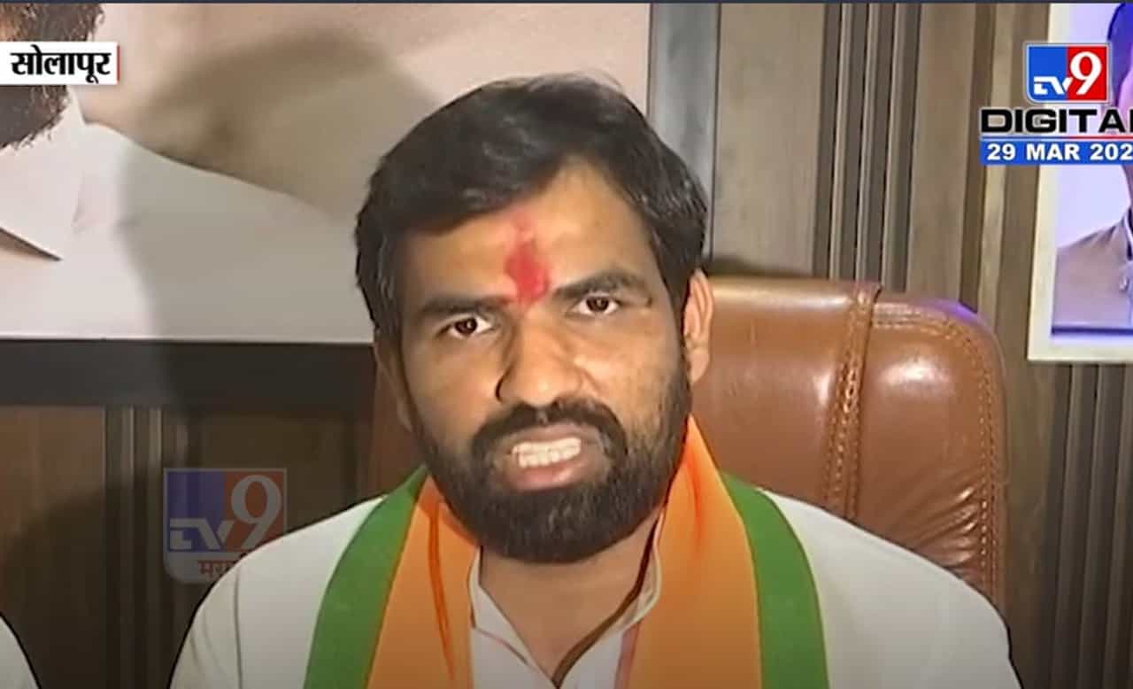 सुशीलकुमार शिंदे हिंदूंना भगवे दहशतवादी म्हटले होते, राम सातपुते यांची टीका