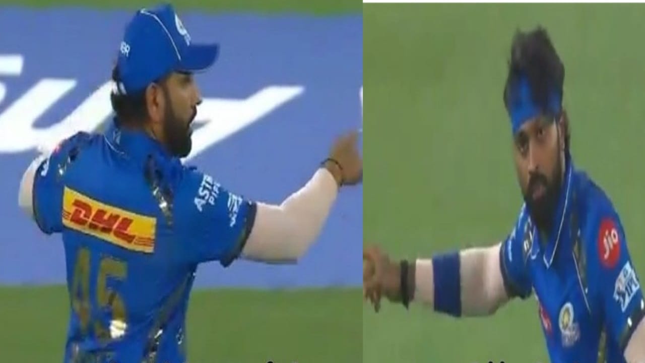 हैदराबादच्या तडाखेदार बॅटिंगसमोर हार्दिक हतबल, रोहित धावला मदतीला, व्हीडिओ व्हायरल हैदराबादच्या तडाखेदार बॅटिंगसमोर हार्दिक हतबल, रोहित धावला मदतीला, व्हीडिओ व्हायरल