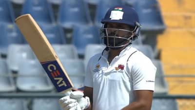 MUM vs VID | श्रेयस अय्यर नर्व्हस नाईंटीचा शिकार, फायनलमध्ये 5 धावांनी शतक हुकलं