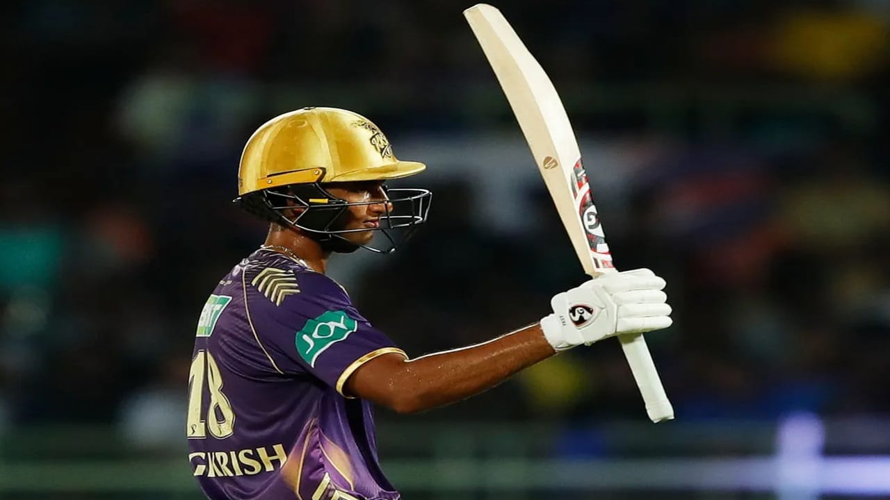 DC vs KKR Angkrish Raghuvanshi चा धमाका, दिल्ली विरुद्ध वादळी अर्धशतक