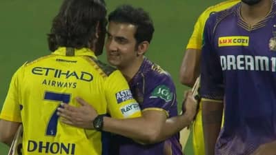Video : धोनी गंभीरमधला वाद संपुष्टात! कोलकाता विरुद्ध चेन्नई सामन्यानंतर काय झालं पाहा