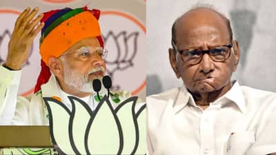 बड्या नेत्याने महत्त्वकांक्षेसाठी महाराष्ट्र अस्थिर केला; मोदींचा शरद पवार यांच्यावर थेट हल्ला