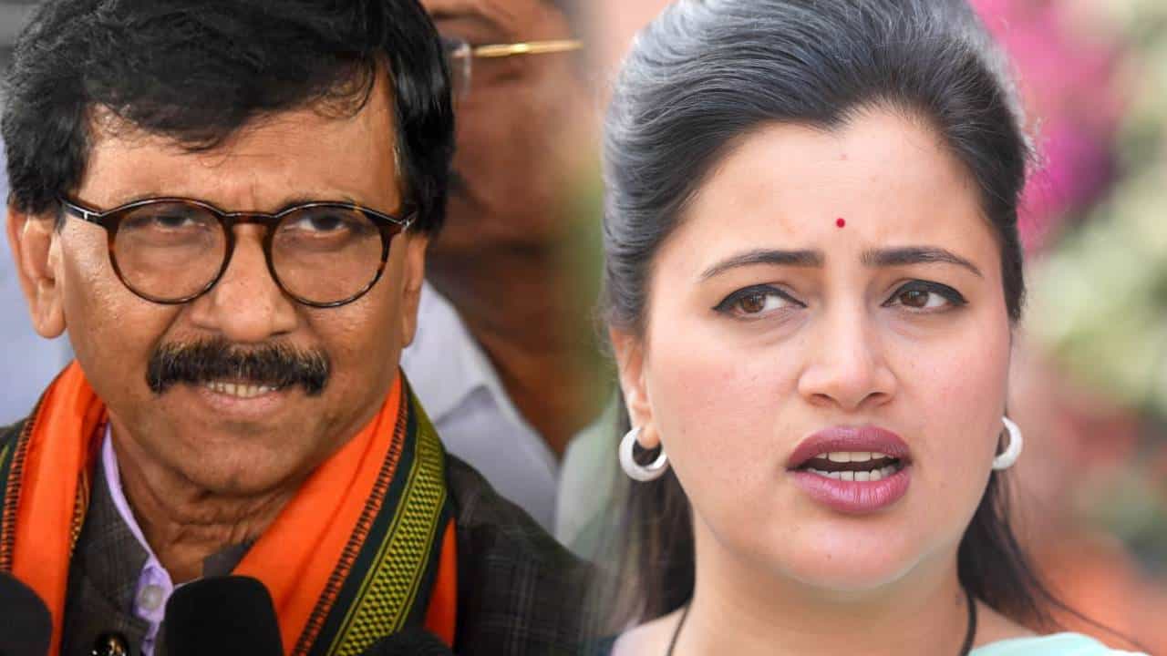 नाची, डान्सर आणि... नवनीत राणांवर बोलताना संजय राऊतांची जीभ घसरली नाची, डान्सर आणि... नवनीत राणांवर बोलताना संजय राऊतांची जीभ घसरली