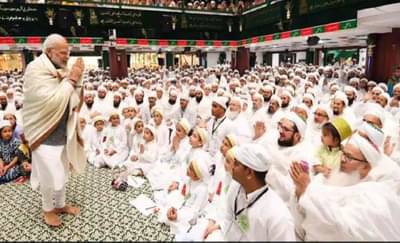 Loksabha Election 2024 : मशिदीच्या आत ‘मोदी है तो मुमकिन है’ च्या घोषणा, कुठे घडलं हे ?