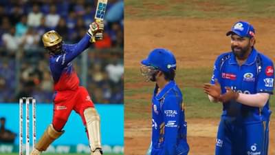 Video : आक्रमक खेळी करणाऱ्या दिनेश कार्तिकला रोहित शर्माने डिवचलं, टाळ्या वाजवत जवळ गेला आणि म्हणाला...