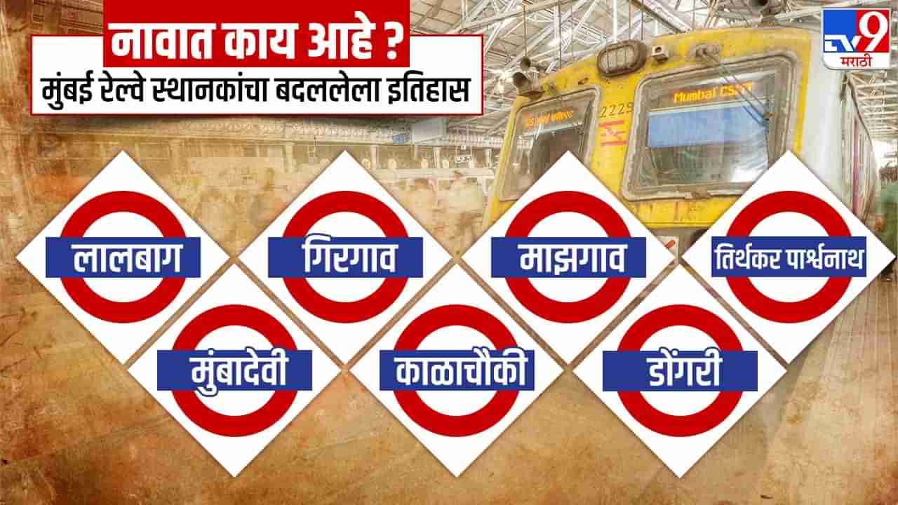 Railway News : नावात काय आहे ? मुंबईतील रेल्वे स्थानकांच्या नावांचा रंजक इतिहास