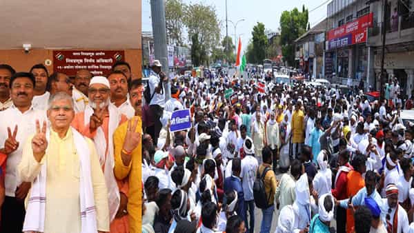 वंचित बहुजन आघाडीचे अध्यक्ष प्रकाश आंबेडकर यांनी अकोला लोकसभा मतदारसंघात नामांकन अर्ज दाखल केला. त्यांच्या नामांकन रॅली दरम्यान मोठा जनसमुदाय त्यांना पाठिंबा देण्यासाठी जमला.