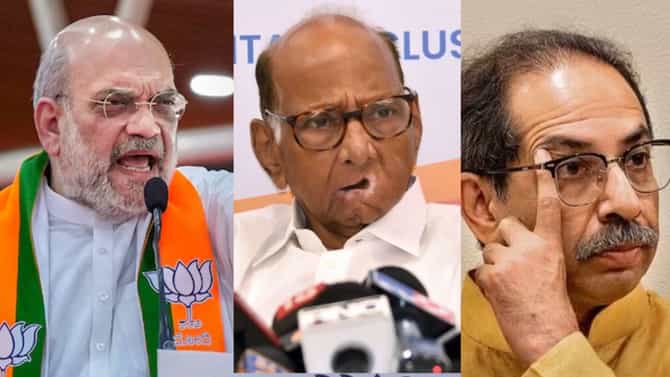 आम्ही शिवसेना आणि राष्ट्रवादी पक्ष फोडले नाहीत, अमित शाह यांचं ठाकरेंना प्रत्युत्तर