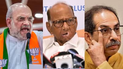 आम्ही शिवसेना आणि राष्ट्रवादी पक्ष फोडले नाहीत, अमित शाह यांचं ठाकरेंना प्रत्युत्तर