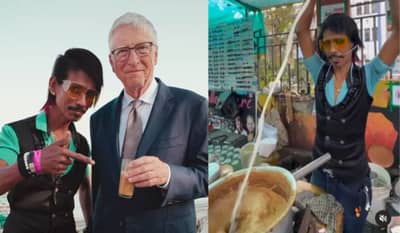 बिल गेट्स यांना टपरीवर चहा पाजणारा डॉली बुर्ज खलिफामध्ये पितोय कॉफी, लोकं म्हणाले मौज कर दी