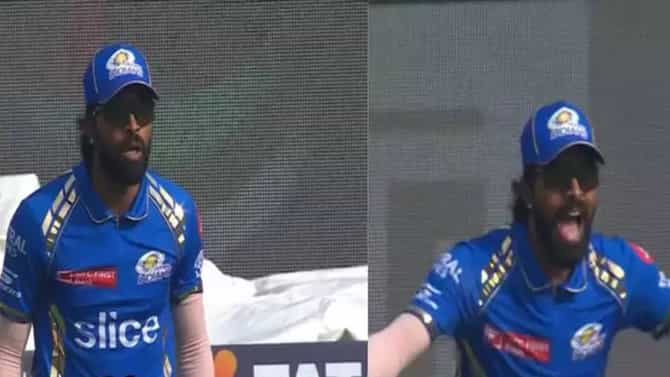 DC vs MI : कॅप्टन हार्दिकचा पारा चढला, नक्की कुणावर भडकला? व्हीडिओ व्हायरल