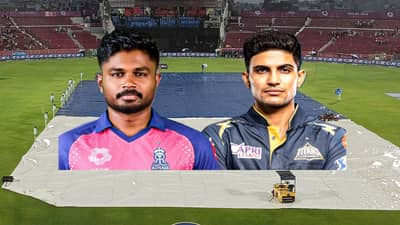 RR vs GT : 25 मिनिटांच्या विलंबाने टॉस, गुजरातच्या बाजूने नाणेफेकीचा कौल