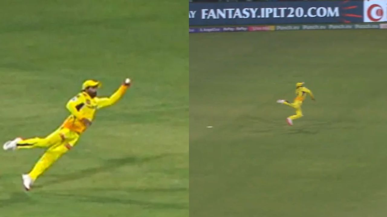 IPL 2024: रवींद्र जडेजा याचा हवेत जबरदस्त झेल, अंपायरसुद्धा झाला कंफ्यूज IPL 2024: रवींद्र जडेजा याचा हवेत जबरदस्त झेल, अंपायरसुद्धा झाला कंफ्यूज