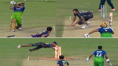 KKR vs RCB : 20 व्या ओव्हरमध्ये हायव्होल्टेज ड्रामा, 3 सिक्स खालल्यानंतर स्टार्कने केकेआरला जिंकवलं