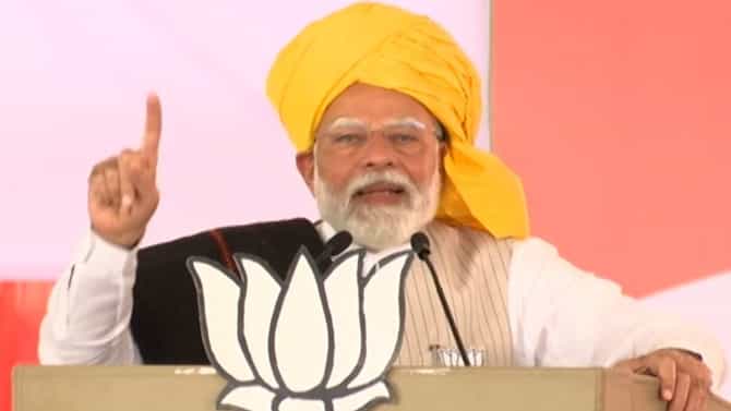 आज त्या नेत्याची निवडणूक लढवण्याची हिंमत नाही, पंतप्रधान मोदी यांचं थेट शरद पवार यांना आव्हान; काय म्हणाले मोदी?