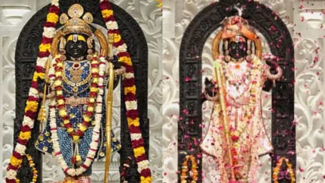राम मंदिर ट्रस्टचा महत्वाचा निर्णय, रामलल्लाचे कपडे बदलले, कारण...