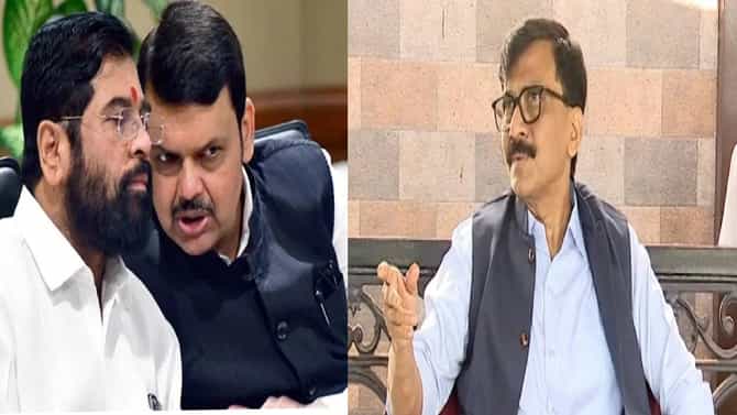 शिवसेनेचे आमदार फोडण्यासाठी फडणवीस यांचा एकनाथ शिंदे यांच्यावर दबाव, संजय राऊत यांचा गौप्यस्फोट