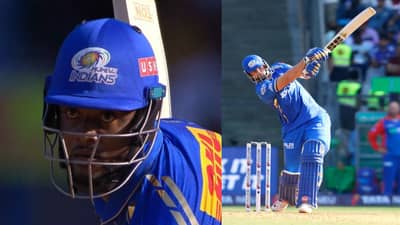 MI vs DC : रोमरियो शेफर्ड-टीम डेव्हीडची वादळी खेळी, दिल्लीला विजयासाठी 235 आव्हान