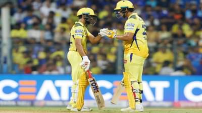 MI vs CSK : धोनीचा फिनिशिंग टच, दुबे-ऋतुराजची तोडफोड खेळी, मुंबईसमोर 207 रन्सचं टार्गेट