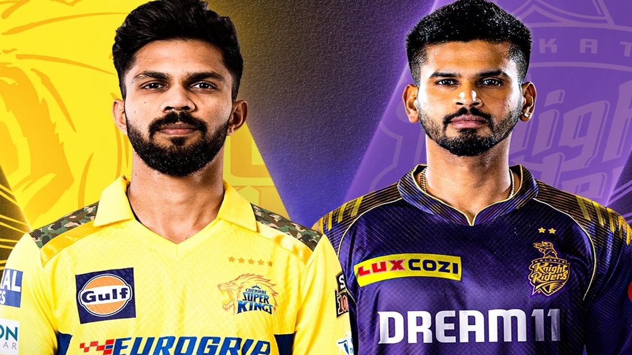 CSK vs KKR : कोलकाता विरुद्धच्या सामन्यात चेन्नईच्या बाजूने टॉस, दोघांच्या प्लेईंग ईलेव्हनमध्ये कोण?