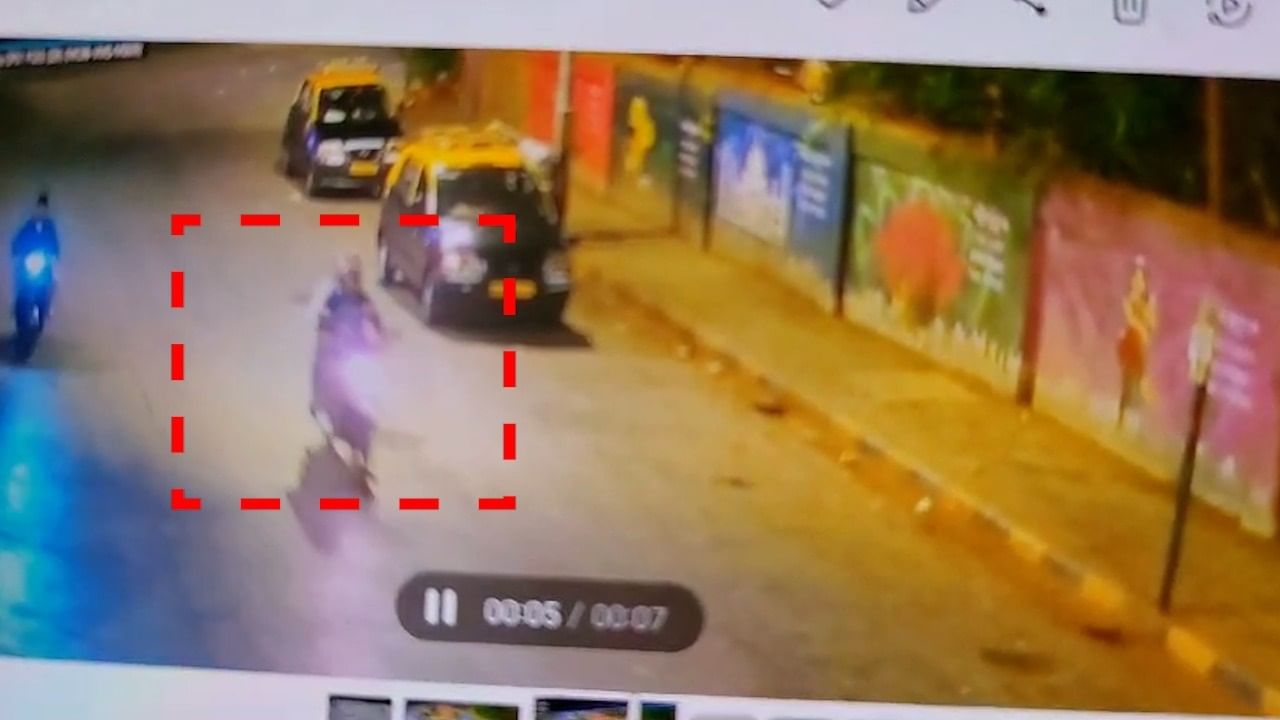 सलमान खान याच्या घराबाहेरील गोळीबाराची घटना सीसीटीव्हीत कैद, व्हिडीओ समोर