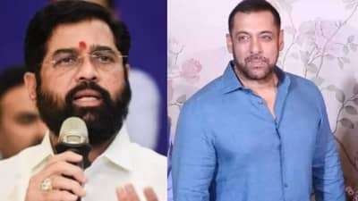 गोळीबाराच्या घटनेनंतर मुख्यमंत्री एकनाथ शिंदे सलमान खानच्या घरी दाखल