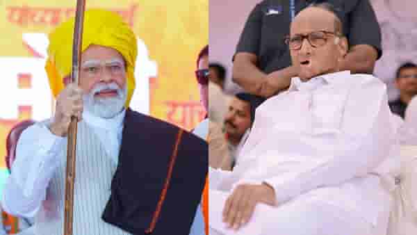 पंतप्रधान नरेंद्र मोदी फक्त दोनच लोकांवर बोलतात, एक म्हणजे... शरद पवार यांनी नावेच सांगून टाकली
