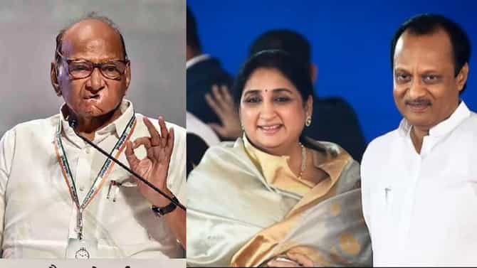 मूळ पवार आणि बाहेरुन आलेल्या पवारांमध्ये फरक, शरद पवार यांचा सूनेलाच टोला