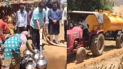 टीव्ही 9 मराठी इम्पॅक्ट : पाण्यासाठीचा वनवास संपला, इगतपुरीच्या आदिवासी पाड्यांमध्ये पोहोचलं पाणी