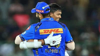 Rohit Sharma : रोहित-यशस्वीची गळाभेट, हरुनही रोहित शर्माला या गोष्टीचं असेल समाधान