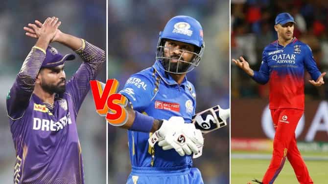 KKR vs MI : कोलकाता मुंबई सामन्यादरम्यान विराटचा संघ व्हेंटिलेटरवर! काय झालं तर होणार फायदा? समजून घ्या