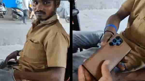 Viral Video : ऑटोवाल्याच्या मोबाईल पाहून लोक म्हणाले, आम्ही आमचा जॉब सोडतो....
