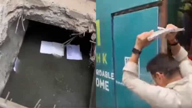 भाजपाच्या आमदाराची अधिकाऱ्यांना दमदाटी, फायली थेट नाल्यात फेकल्या, अधिकारी तुमचे ऐकत नाहीत तर...., ठाकरे गटाच्या नेत्याने केली खोचक टीका