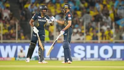 GT vs CSK : शुबमन गिल-साई सुदर्शन ओपनिंग जोडीचा शतकी तडाखा, चेन्नईसमोर 232 रन्सचं टार्गेट
