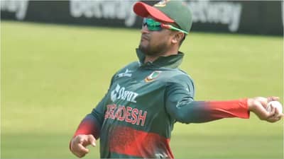 Video : शाकिब अल हसनला पुन्हा एकदा राग अनावर, आता फॅन्ससोबत केलं असं काही